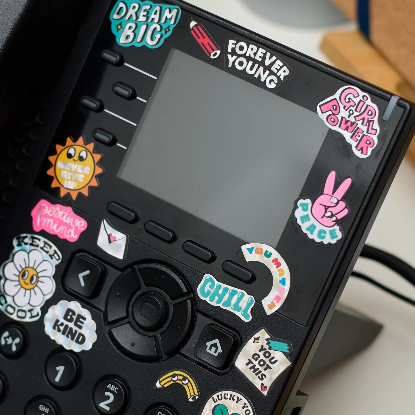 Fabelhaftes Sticker-Set, Ikonische Botschaften