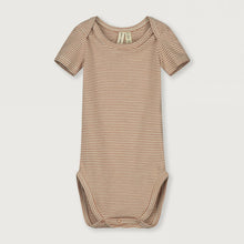 Load image into Gallery viewer, Baby Onesie &#39;&#39;Biscuit&#39;&#39; GOTS Organic Cotton
