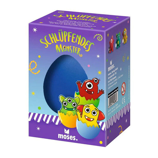 Schlüpfendes Monster, Blau