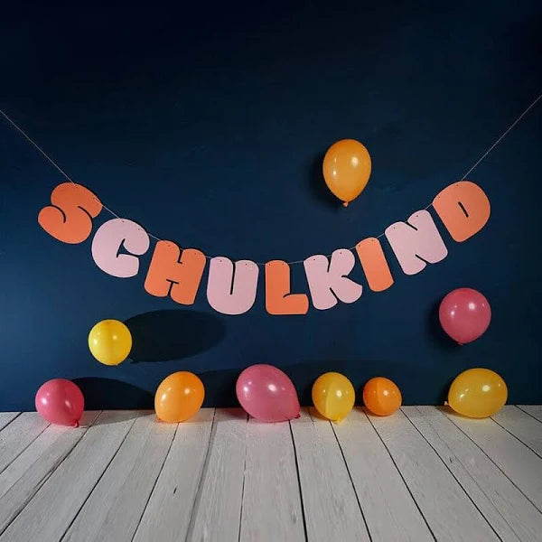 ''Schulkind'' Girlande, Nature Kids