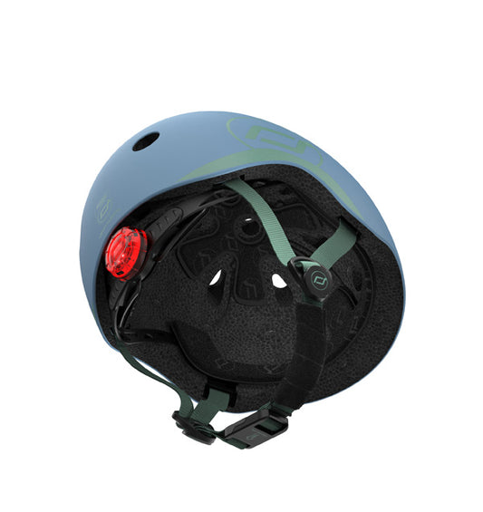 Scoot and Ride Helm XXS „Steel“