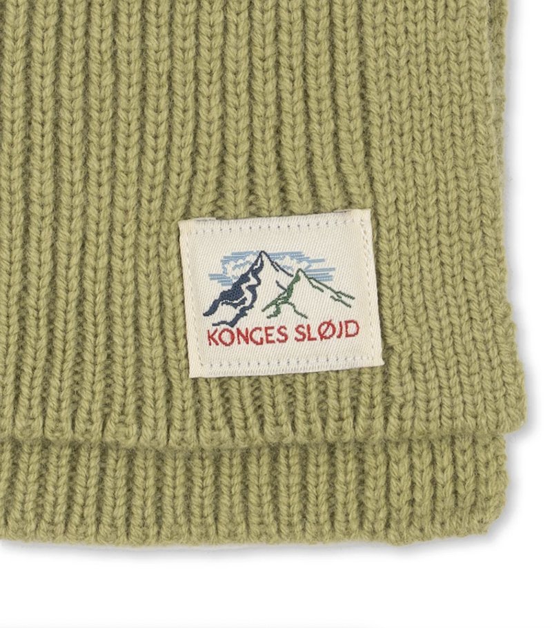 Wool Neckwarmer, Basil