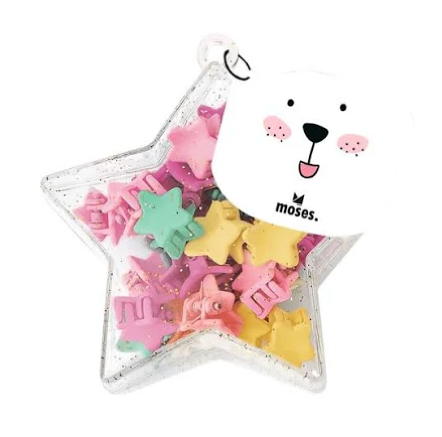 Hair Accessories Set, Star Clips