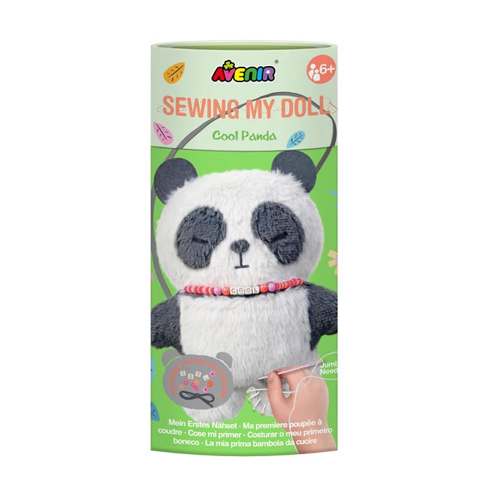 Nähpuppe zum Selbermachen, Panda