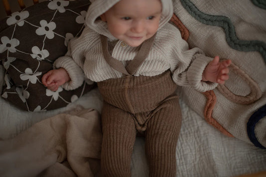 Silly Silas Hippy Strumpfhosen mit Füßen ''Cocoa Blend'', Verschiedene
