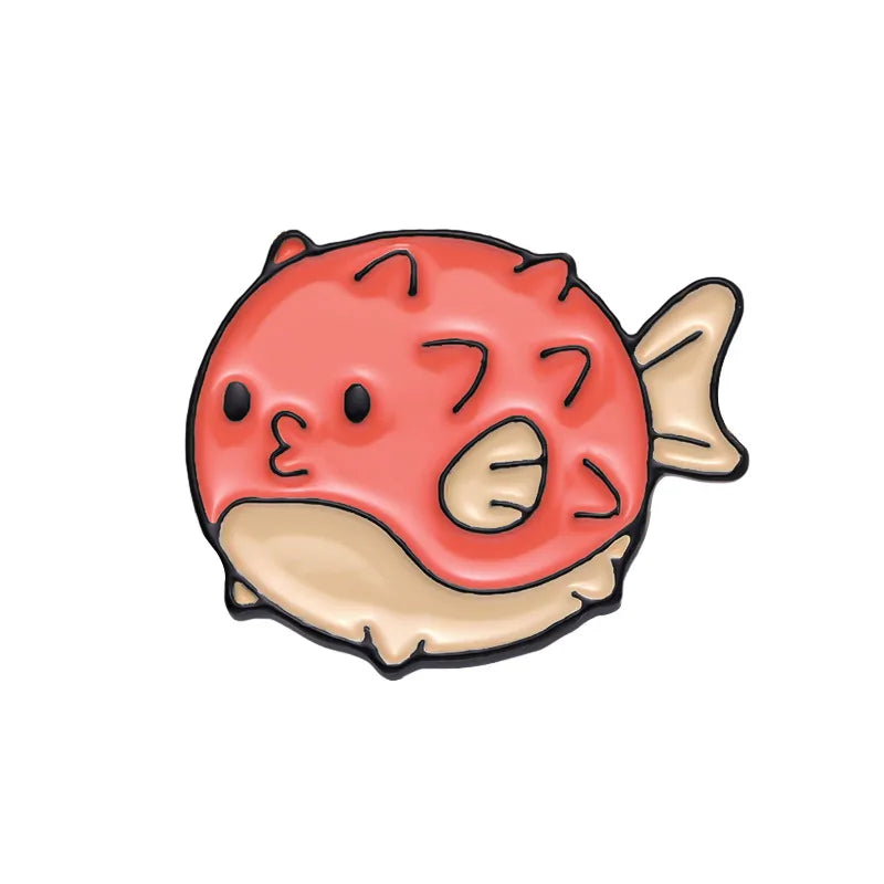 Pin Badge, Sea Creatures
