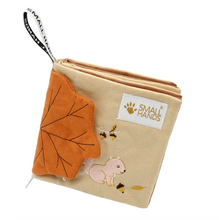 Load image into Gallery viewer, Small Hands Fabric Baby Book, Wild Animals
