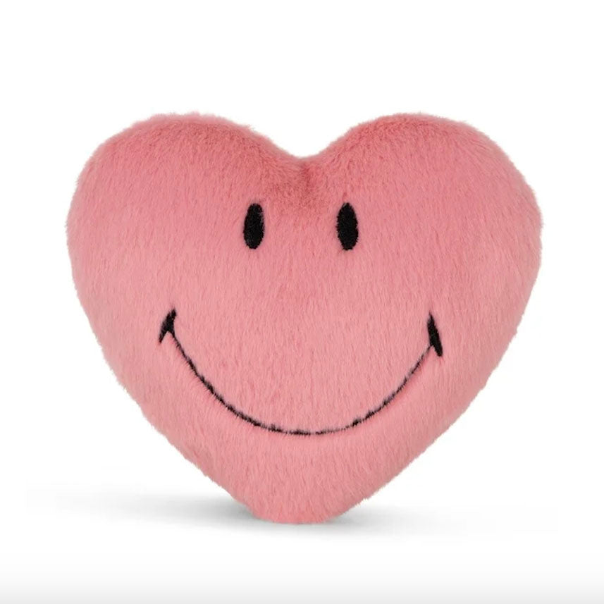 Smiley Fuzzy Heart in Gift Box