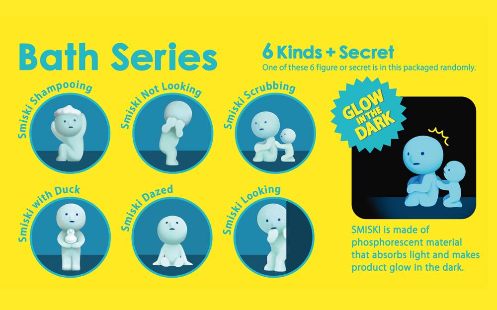 Smiski Blindbox, verschiedene Serien