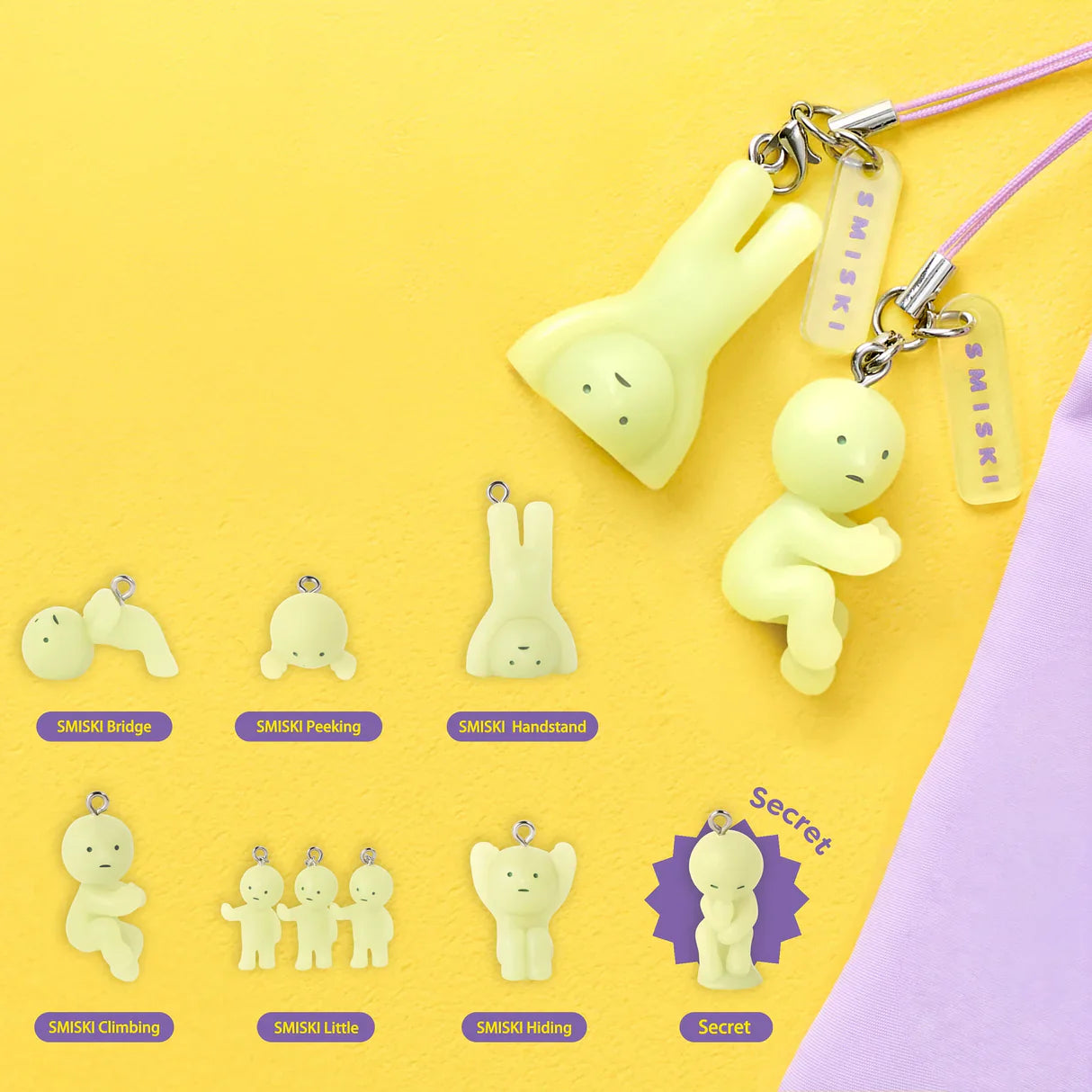 Smiski Blindbox, verschiedene Serien