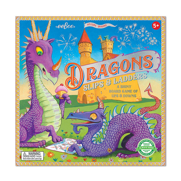 Board Game ''Dragon Slips and Ladders''