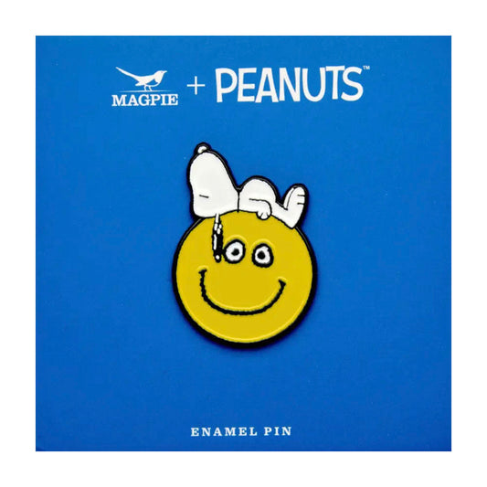 Snoopy Emaille-Anstecker, Schöner Tag