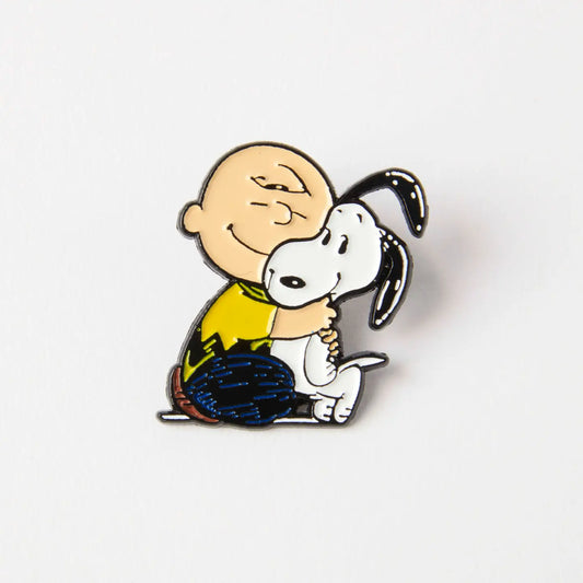 Snoopy Emaille-Anstecker, Warm Puppy