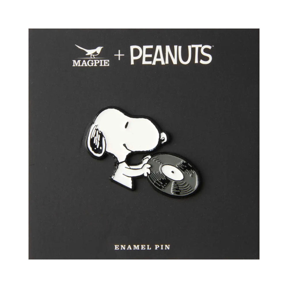 Snoopy Enamel Pin, Record