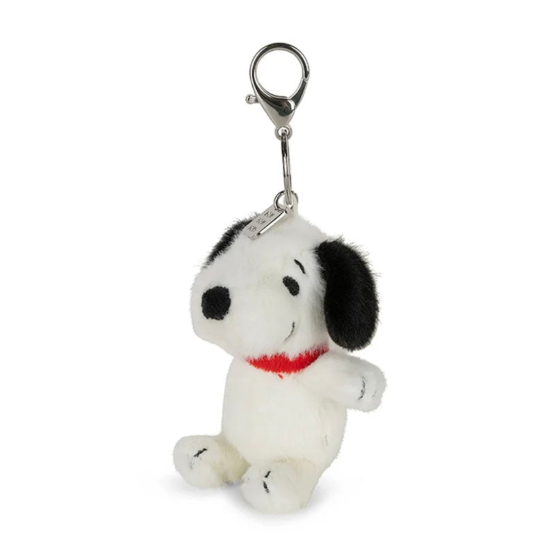 Keychain, Lucky Snoopy Fuzzy Cream