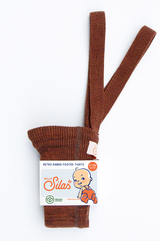 Strumpfhose mit Fuß „Spicy Chai“