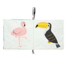 Load image into Gallery viewer, Small Hands Fabric Baby Book, Birds
