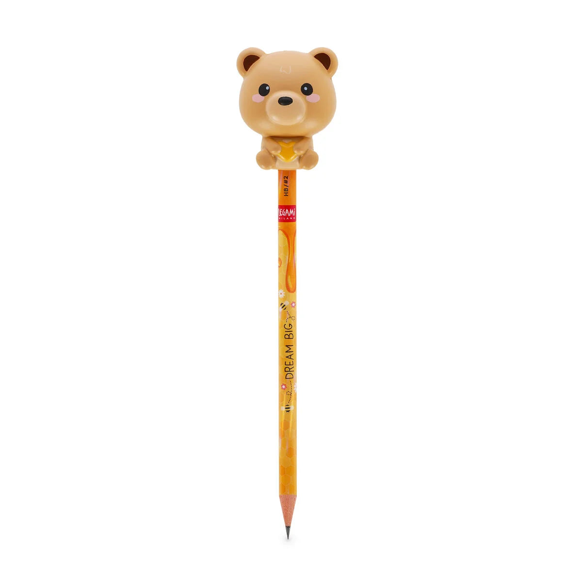 Legami Pencil with Squishy Bear