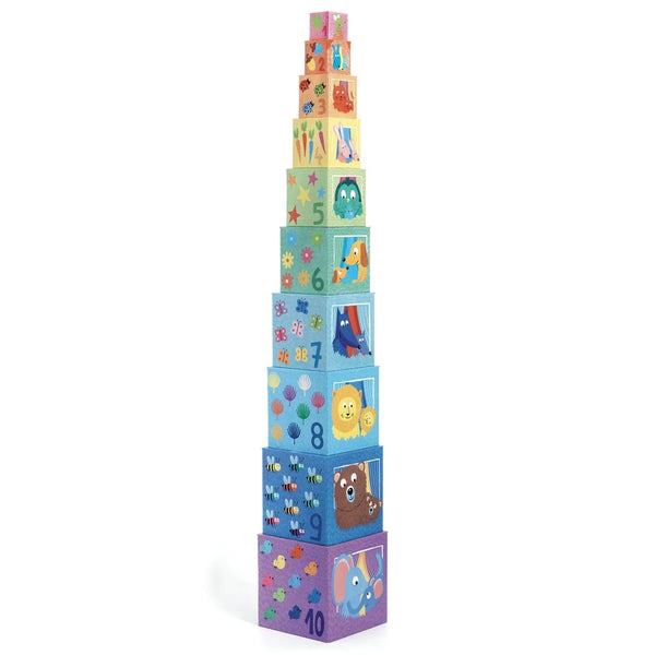 Stacking Cubes, Rainbow