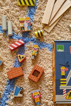 Load image into Gallery viewer, Wooden Stacking Toy, Construction Site
