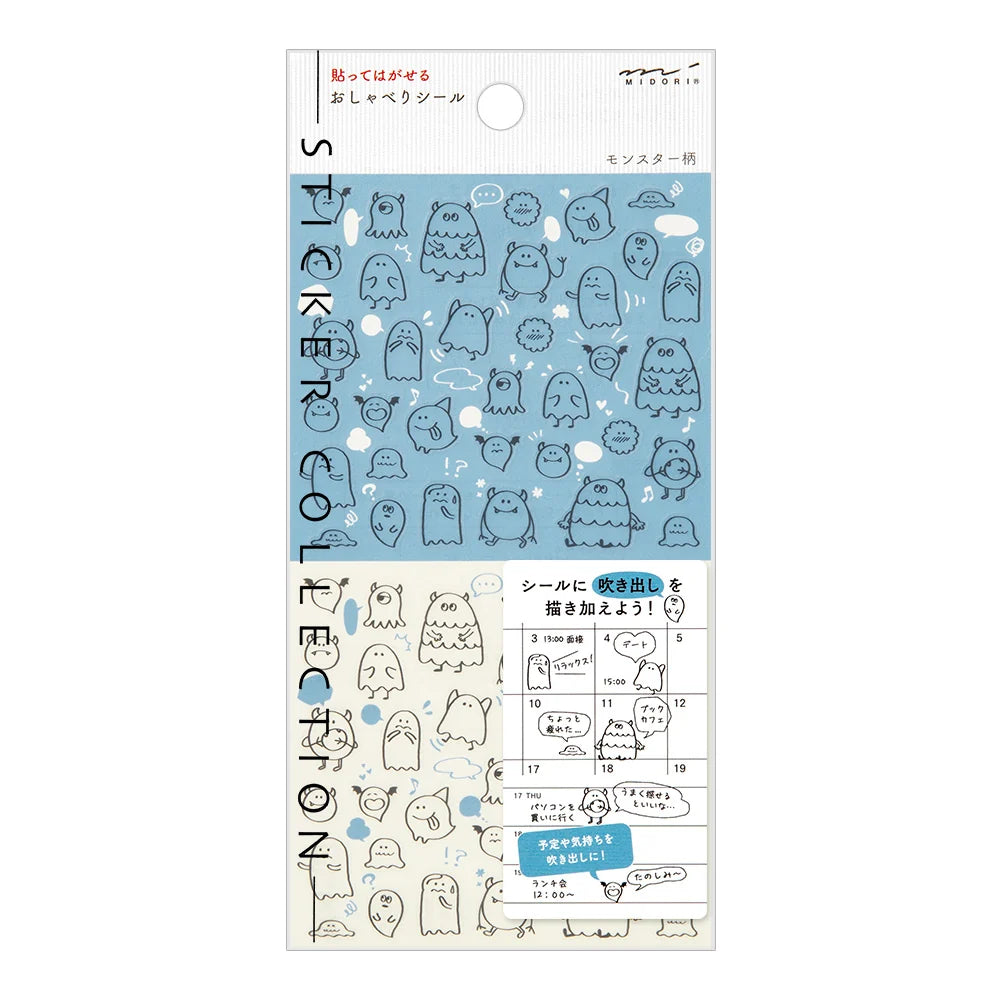 Japanese Stickers, Monsters