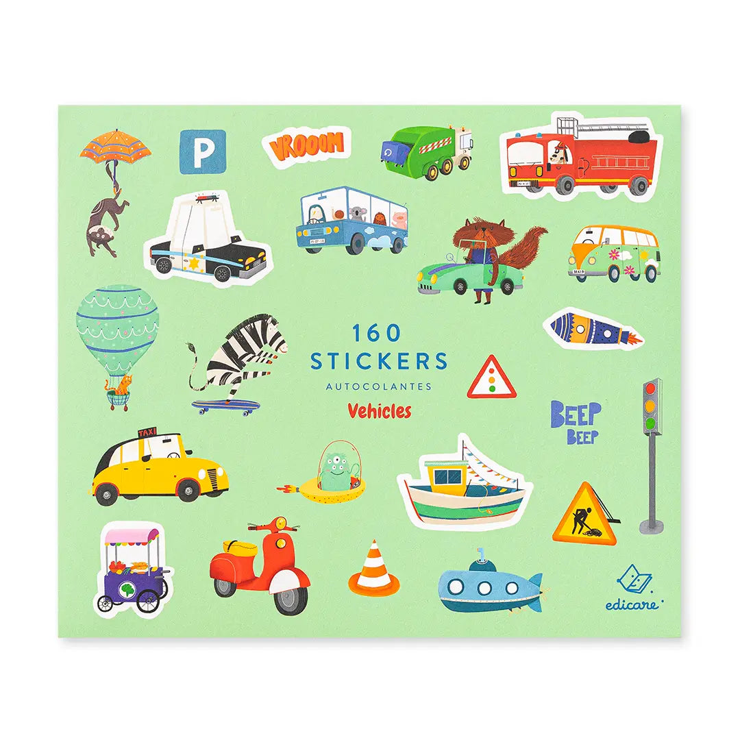 Sticker Book, Vehicles