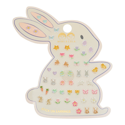 Aufkleb-Ohrringe, Hase