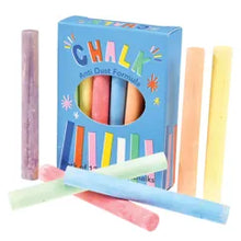 Load image into Gallery viewer, Coloured Chalk, Box of 12

