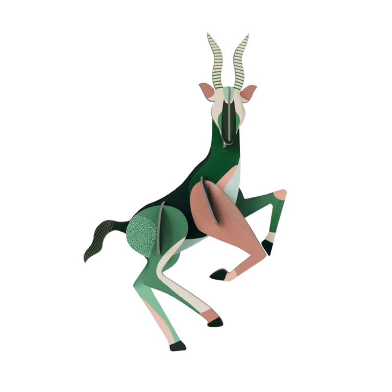 Antilope, Wanddekoration
