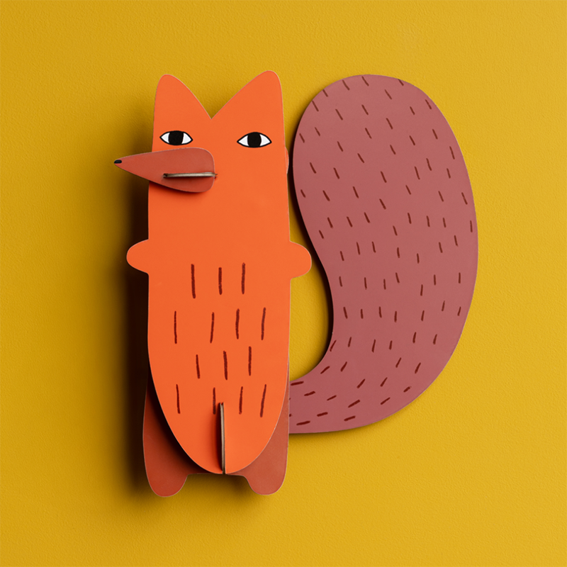 Donna Wilson x Studio Roof, Cyril Squirrel Fox