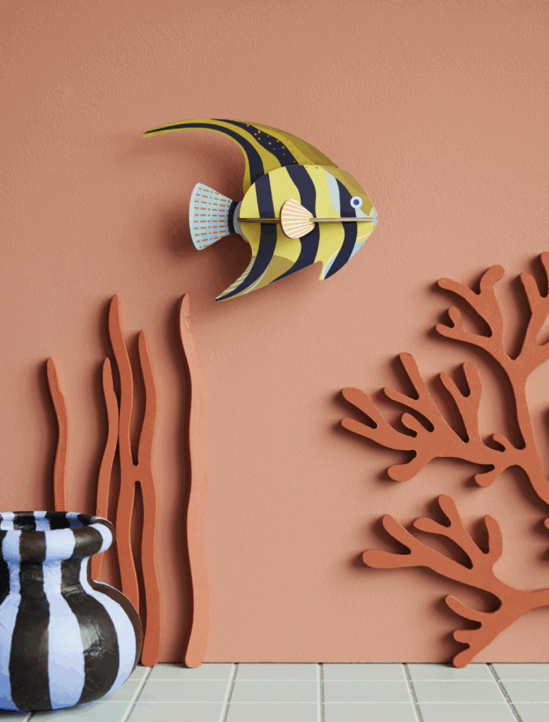 Studio Roof: Angelfish, Wall Decoration