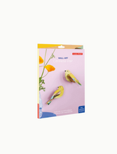 Load image into Gallery viewer, Studio Roof, Garden Bird: Citrinella Pair,  Wall Decoration
