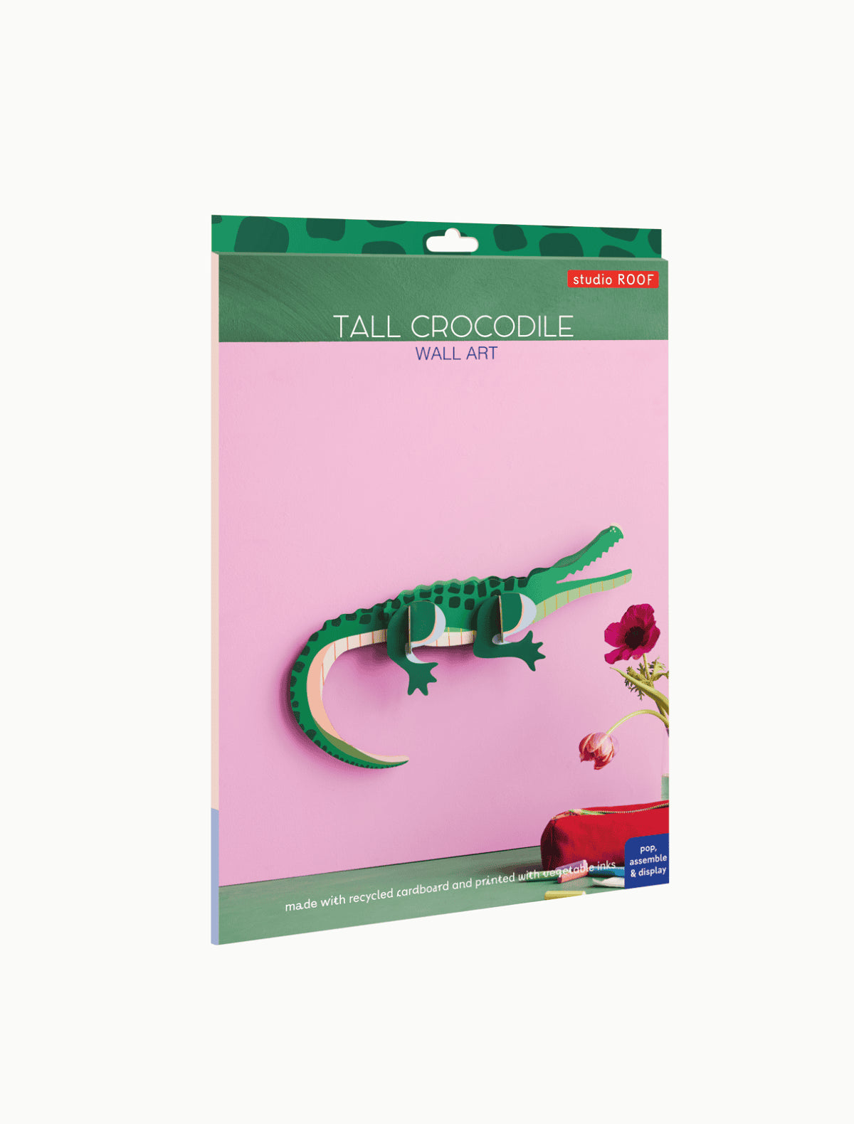 Studio Roof Tall Crocodile, Wall Decoration