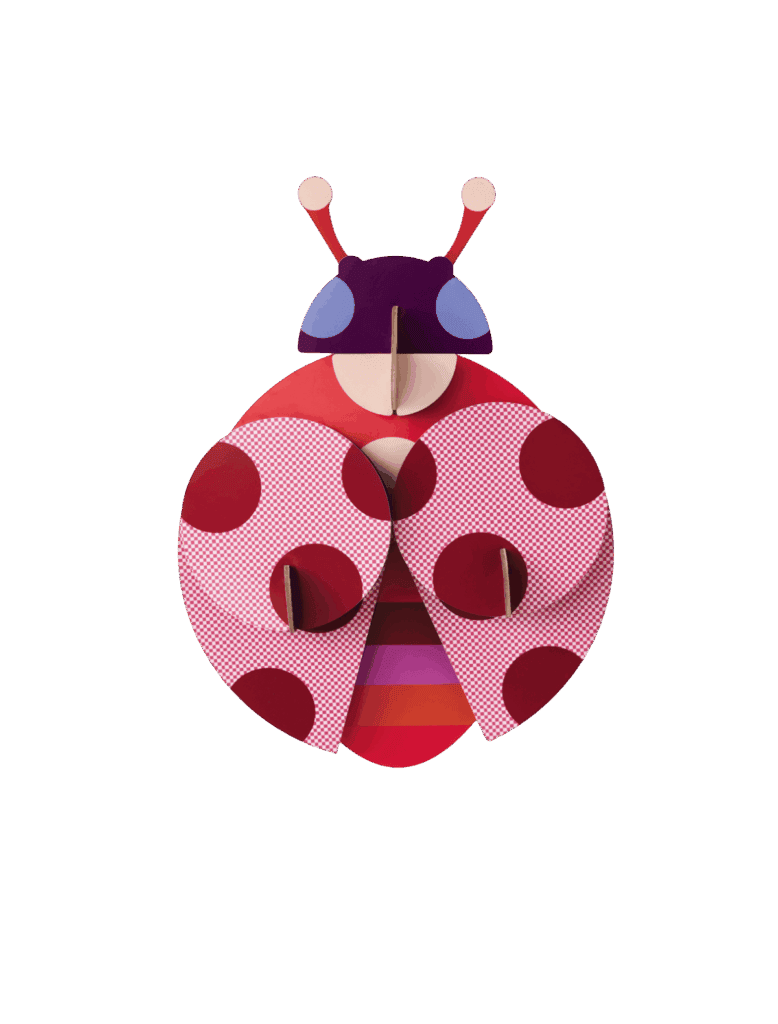 Studio Roof: Dotted Lady, Wall Decoration
