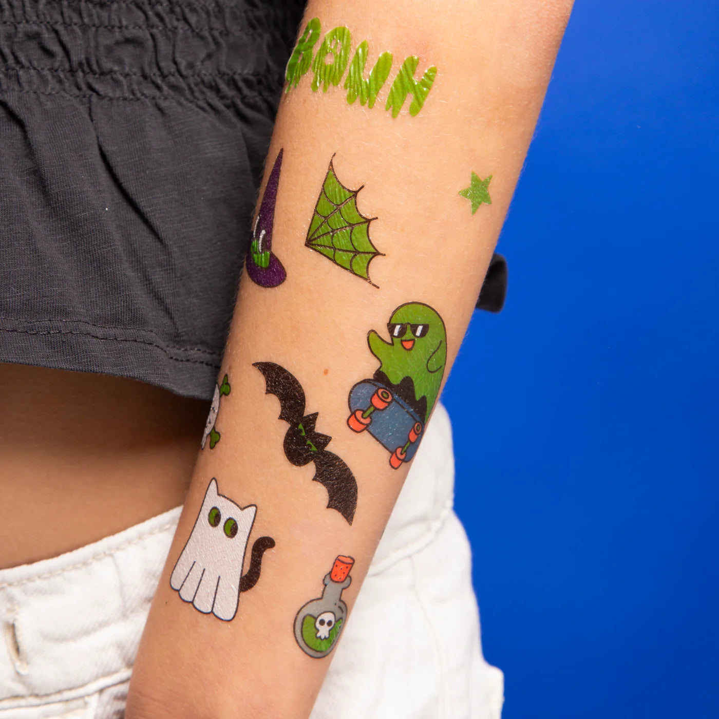 OMY Temporäre Tattoos ''Buh! Leuchten im Dunkeln''