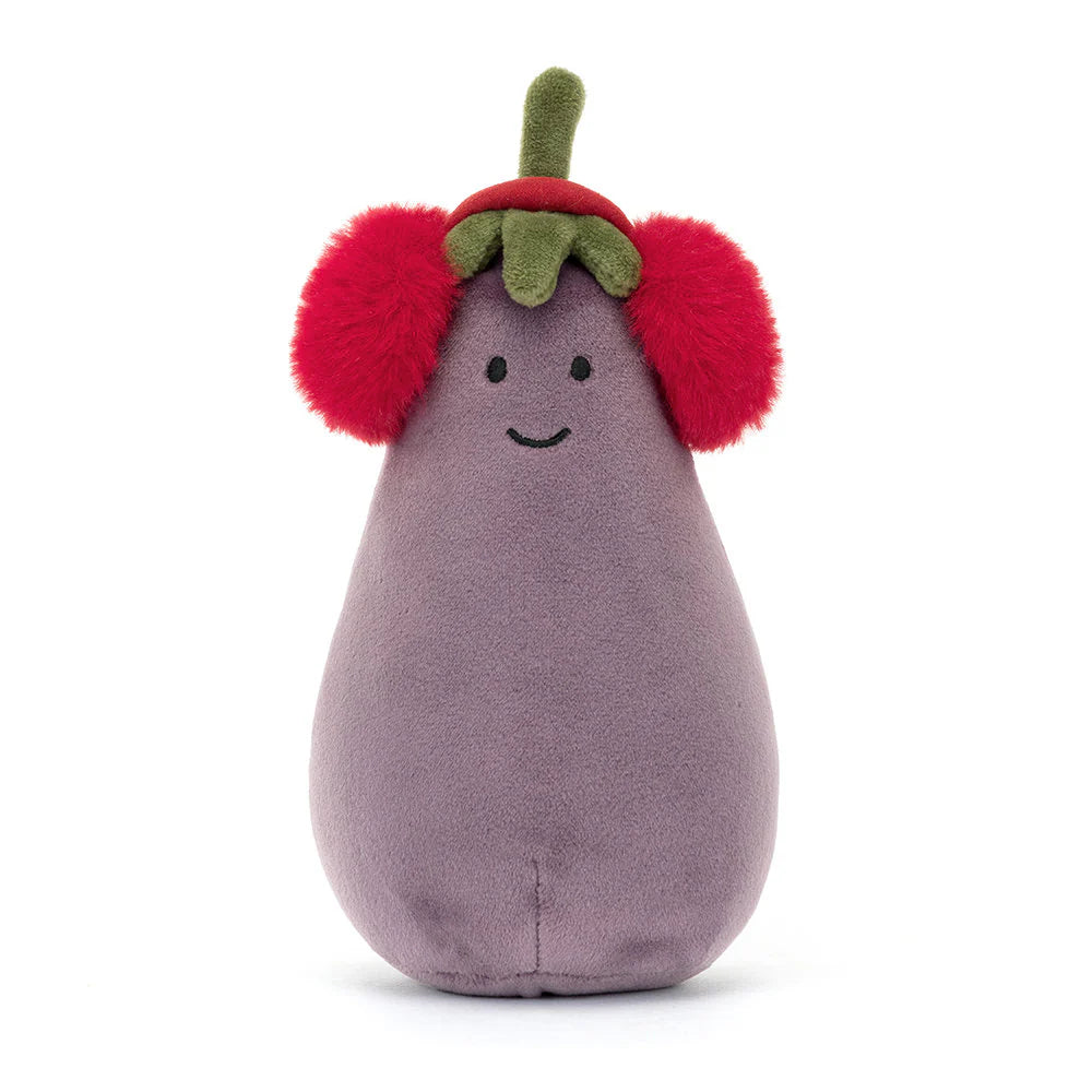 Jellycat ''Toastie Lebhafte Rote Aubergine'' Plüschtier