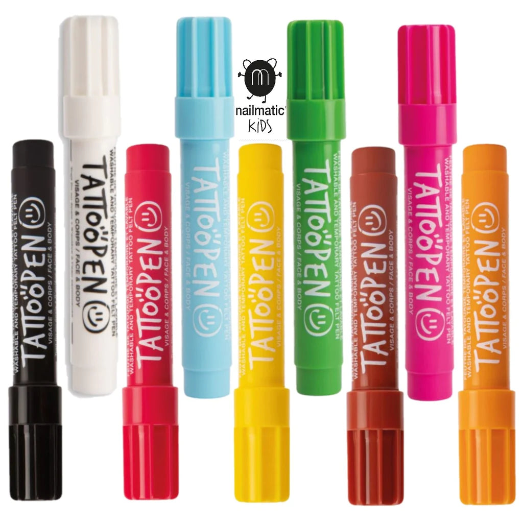 Tattoo-Stift, verschiedene Farben