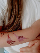 Load image into Gallery viewer, &#39;&#39;Dino Crew&#39;&#39; Organic Temporary Tattoos
