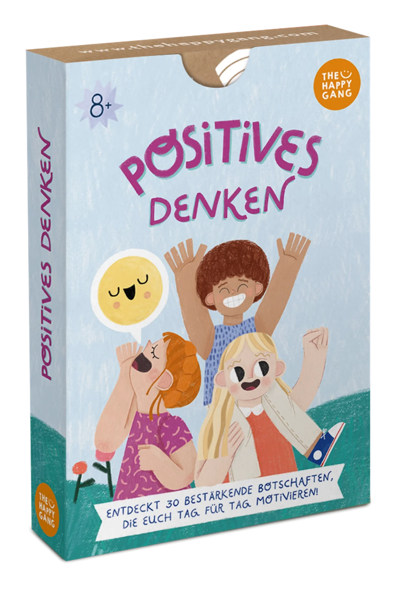 Ermutigungskarten „Positives Denken“ Deutsche Sprache