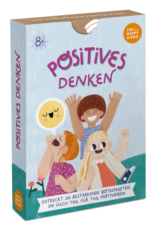 Ermutigungskarten „Positives Denken“ Deutsche Sprache