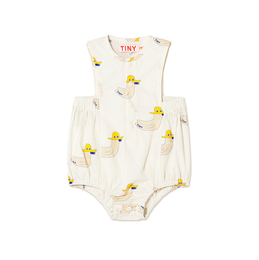 Gewobener Baby-Body, Enten 6 Monate / 62