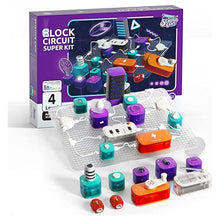 Lade das Bild in den Galerie-Viewer, STEAM Spielzeug „Block Circuit Mega Kit“
