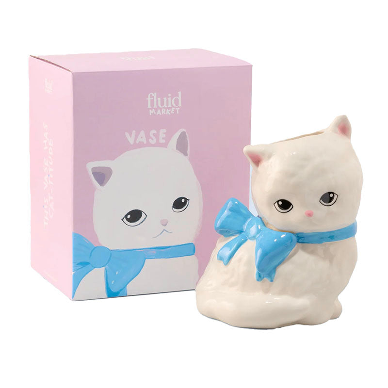 Cat Vase