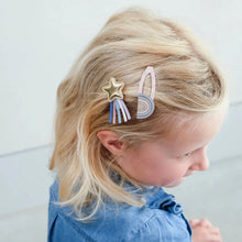 Load image into Gallery viewer, Hair Clips &#39;&#39;Dreamer Over the Rainbow Clips&#39;&#39;
