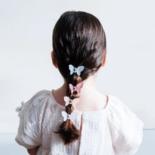 Load image into Gallery viewer, Bulldog Clip &#39;&#39;Frosted Butterflies&#39;&#39;
