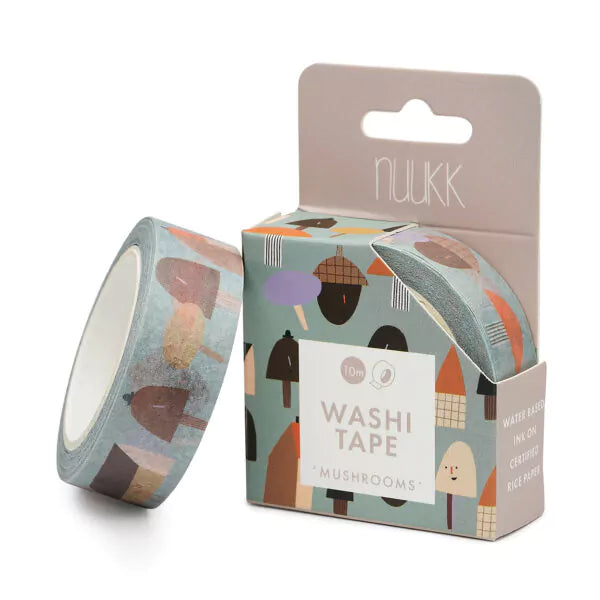 Nuukk Washi Tape ''Mushrooms''