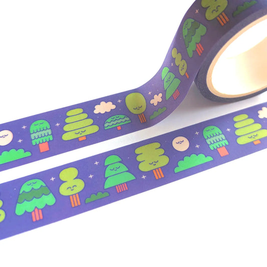 Washi Tape, Nachtwald