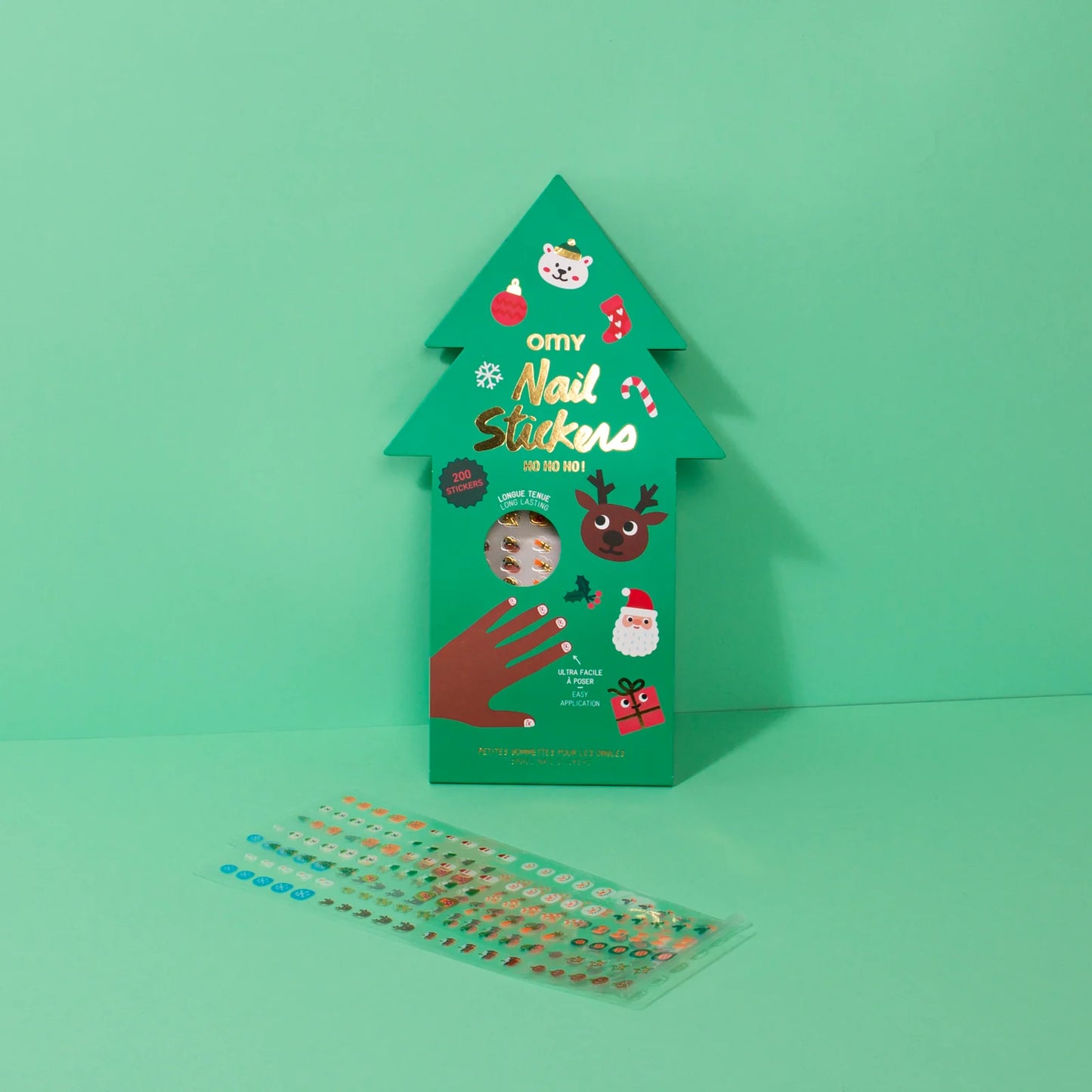 OMY Nail Stickers ''Ho Ho Ho''