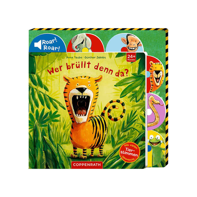 '''Wer brüllt denn da?'' Soundbuch (Deutsch)