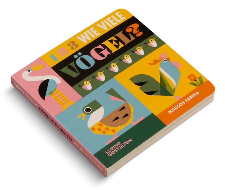 ''1 2 3 Wie Viele Vögel?'' German Language Board Book